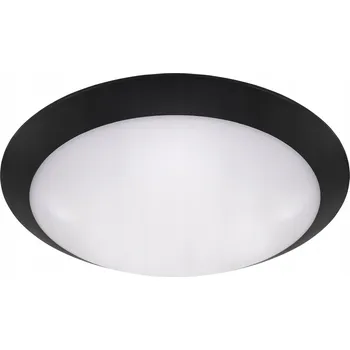 VENKOVNÍ LED LAMPA STROPNÍ STROPNÍ SVÍTIDLO ZAHRADNÍ IP65 ČERNÁ 2x E27