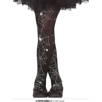 Karnevalový kostým Guirca Punčocháče s pavučinami pro děti 7-12 let