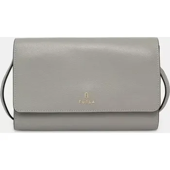 Kabelka Kožená kabelka Furla zelená barva, WE00675 ARE000 AG700 WE00675.ARE000.AG700 07X, vel. ONE SIZE