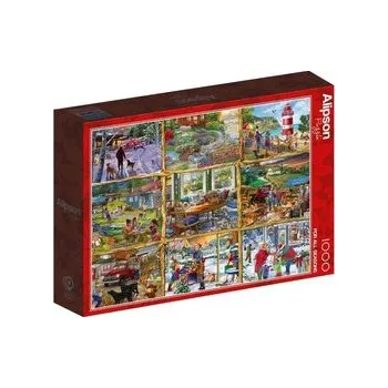 Puzzle Puzzle 1000 Wszystkie pory roku (pl, 2000, Alipson)