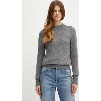 Dámský svetr Vlněný svetr Marella dámský, šedá barva, 2423366092200 90Y, vel. L