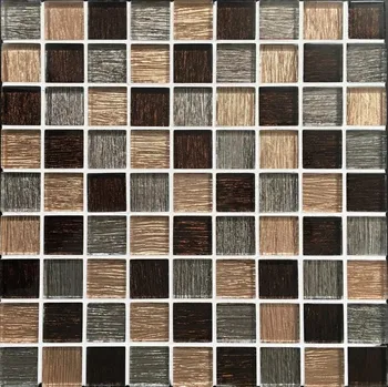 Obklad MOSAIC Skleněná mozaika MSR102 hnědozlatá