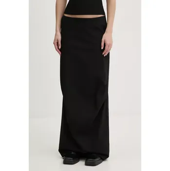 Dámská sukně Sukně Heliot Emil černá barva, maxi, PRESS25_W_12_044_BLK01 SS25.W.12.044.BLK01 99X, vel. 34