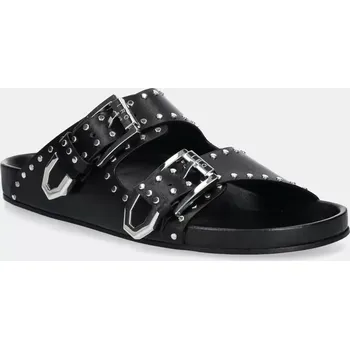 Dámské pantofle Kožené pantofle IRO Billie WP42BILLIEST.BLA01 černá 99X, EUR 38