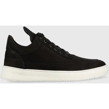 Pánská obuv Semišové tenisky Filling Pieces Low Top Ripple 25121721863 černá 99X, EUR 41