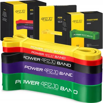 Posilovací guma 4fizjo 2-36 kg, sada 5 ks