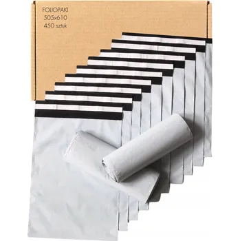 Obálka Plastové obálky XXL 505x610+50 mm, 450 ks, silné a odolné fóliové obálky