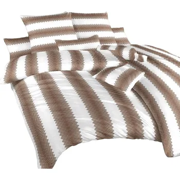 Povlečení Povlečení bavlna Had hnědý 140x200, 70x90 cm