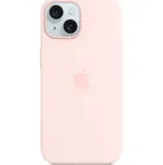 iPhone 15 Silicone Case with MagSafe - Light Pink