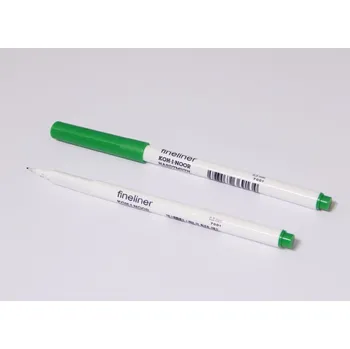 popisovač 7001 fine liner zelený trojhranný 547341