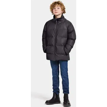 Chlapecká bunda Dětská bunda Didriksons MEGA KIDS JKT 505364 černá 99X, vel. 120