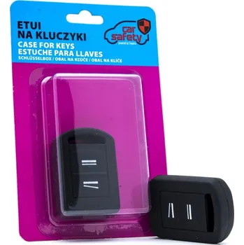 Autoklíč Silikonový obal na klíč Opel - černý