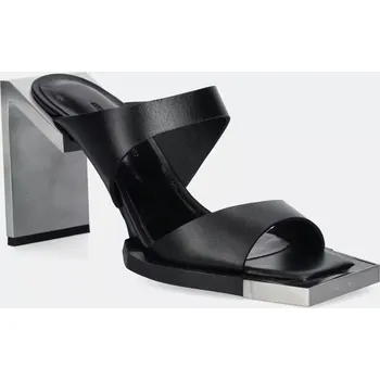 Dámské pantofle Kožené pantofle Heliot Emil PRESS25.W.17.003.BLK01 černá 99X, EUR 36