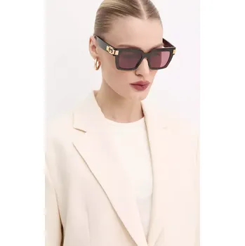 Sluneční brýle Sluneční brýle Gucci dámské, fialová barva, GG1689S 45X, vel. 54