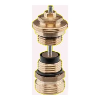 Ventil WIGELL Termostatický ventil s ruční hlavicí a přechodovou vsuvkou 3/4"x1/2" Eurokonus - mosaz