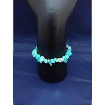 Náramek Tyrkenit náramek (Modrý howlit)