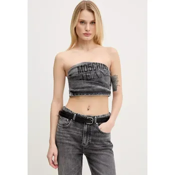 Top Moschino Jeans 0810.3219 šedá 90X, vel. XS