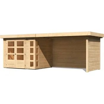 Zahradní domek Karibu Holztechnik Kerko 3 82938 4,97 x 2,17 x 2,11 m přírodní