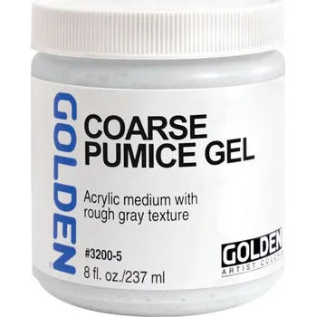 Speciální výtvarná barva Golden Pumice (pemza) - hrubá, 237 ml