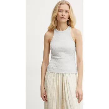 Top Patrizia Pepe dámský, šedá barva, 8M1674 J252 8M1674.J252 09X, vel. 34