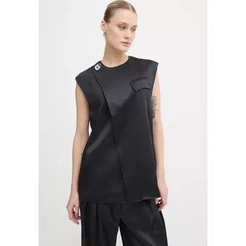 Dámská vesta Vesta s příměsí lnu Day Birger et Mikkelsen Marlin DAY65243539 černá 99X, vel. 40