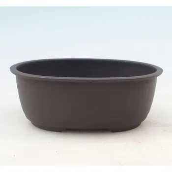 Truhlík Bonsai miska plast MP-4 hnědá - 16 x 12,5 x 6 cm
