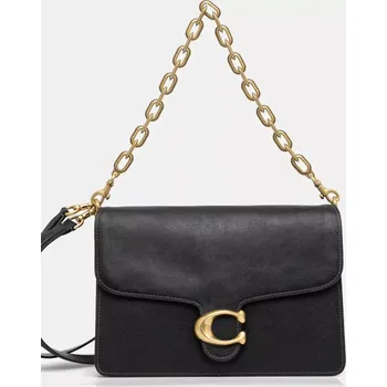 Kabelka Kožená kabelka Coach TABBY černá barva, CY920 99X, vel. ONE SIZE