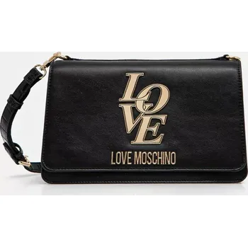 Kabelka Kabelka Love Moschino černá barva, JC4155PP1 99X, vel. ONE SIZE