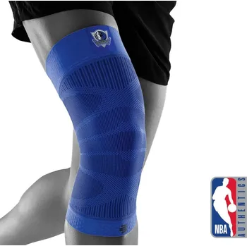 Bandáž na koleno Bauerfeind SC KNEE SUPPORT NBA MAVERICKS 70000217-blau Velikost L