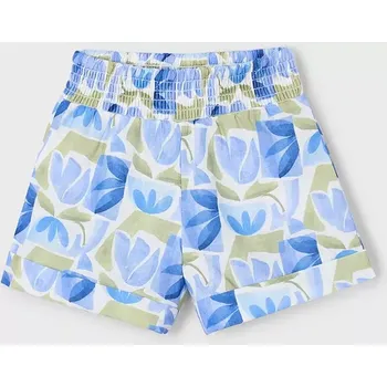 Chlapecké kraťasy Dětské kraťasy Mayoral modrá barva, vzorované, 3203 3203.6H.Mini.PPYA 55X, vel. 98