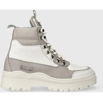 Dámské kozačky Nízké kozačky Filling Pieces Mountain Onyx dámské, šedá barva, na plochém podpatku, 64333811901 90X, EUR 38