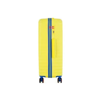 Semi Line Velký kufr T5934-3 Žlutá OS