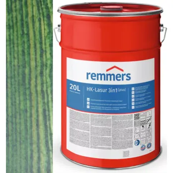 Lak na dřevo Remmers HK-LASUR [PLUS] 20L 5455 Jedlově zelená -Tannengrün + dárek k objednávce nad 1000Kč