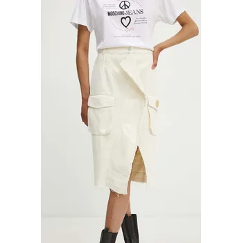 Dámská sukně Džínová sukně Moschino Jeans 0119.8225 béžová 01X, vel. 27