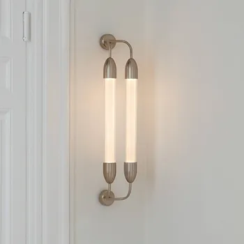 Lampička Nástěnné svítidlo UMAGE Lemon Squeeze 2-light, délka 77 cm, mosazné provedení mosaz, čirá, bílá 2 x 15 W LED - Doprava zdarma