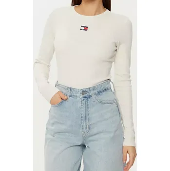 Dámské tričko Tommy triko s dlouhým rukávem, S (Dámské tričko Tommy Hilfiger doprava zdarma)