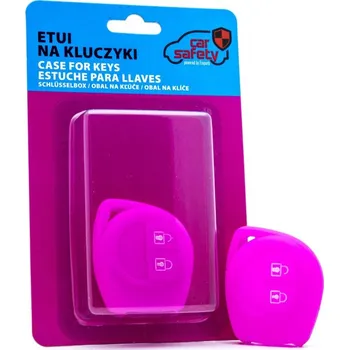 Autoklíč Silikonový obal na klíč Suzuki - růžový