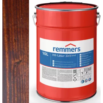 Lak na dřevo Remmers HK-LASUR [PLUS] 10L 5434 Ořech - Nussbaum + dárek k objednávce nad 1000Kč