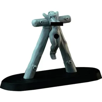 imago RPG figurka - Žena svázaná na kládě (obnažená)