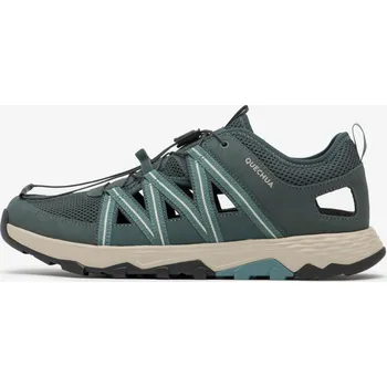Pánské tenisky QUECHUA Pánské turistické sandály NH 900 Fresh 43 ZELENÁ