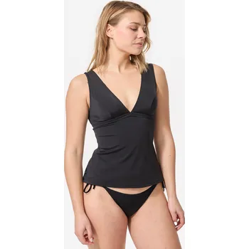 Dámské plavky OLAIAN Dámské plavky horní díl s výstřihem do V Tankini Marine Uni černý 44 ČERNÁ