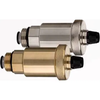 Ventil WIGELL Chromovaný automatický odvzdušňovací ventil 1/2" se zpětnou klapkou