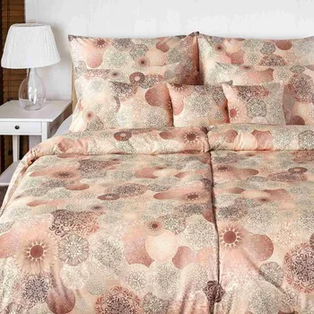 Dadka Povlak na polštář GEON Mandaly hnědé Rozměr: 50x70