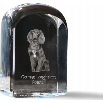 Obraz Německý ohař krátkosrstý - fotografie v křišťálu, památka, trofej
