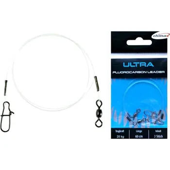 Climax Fluorocarbon návazec 60cm / 2ks nosnost 5kg