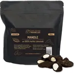 Čokoládovna Troubelice Mandle ve 100% hořké čokoládě LOWCARB, 150 g