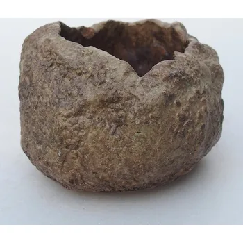 Květináč Keramická Skořápka 6,5 x 6,5 x 5,5 cm béžová