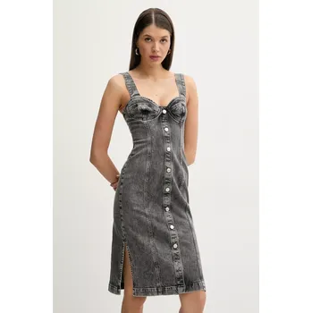 Dámské šaty Džínové šaty Moschino Jeans 0457.3219 šedá 90J, vel. S