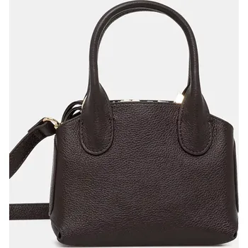 Kabelka Kožená kabelka Silvian Heach FERROVIA hnědá barva, RCP25019BO 89X, vel. ONE SIZE