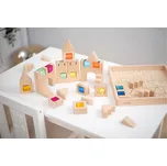 Tickit Dřevěné kostky s drahokamy